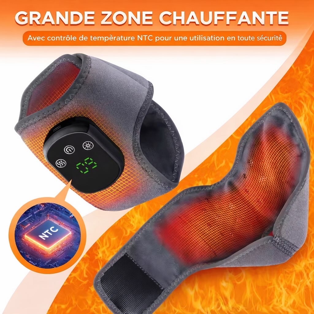 Masseur chauffant cheville