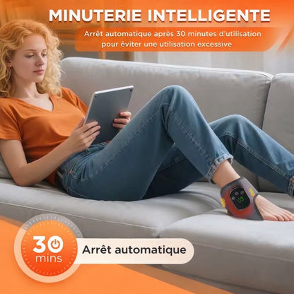 Masseur chauffant cheville