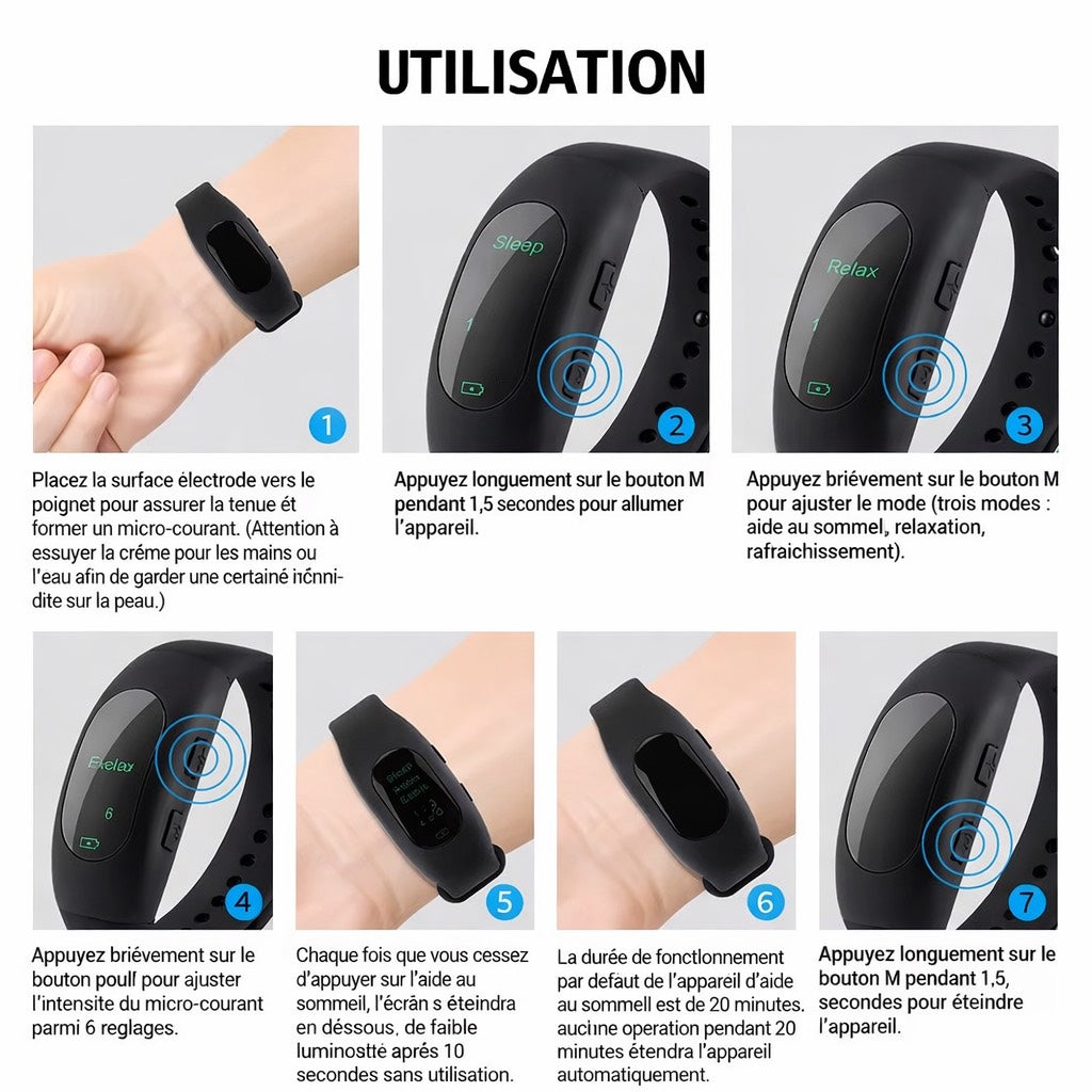 Bracelet intelligent sommeil