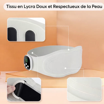 Masseur chauffant abdominal