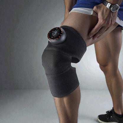 Massage chauffant genouillère